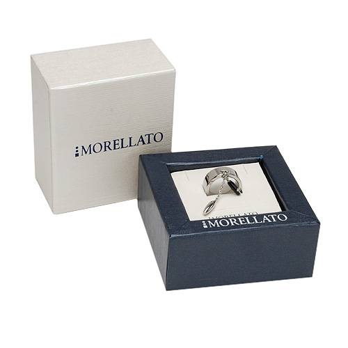 MORELLATO- GENUINE ONYX DANGLE RING-sz7